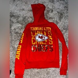 Pink Victoria’s Secret small Kansas City chiefs